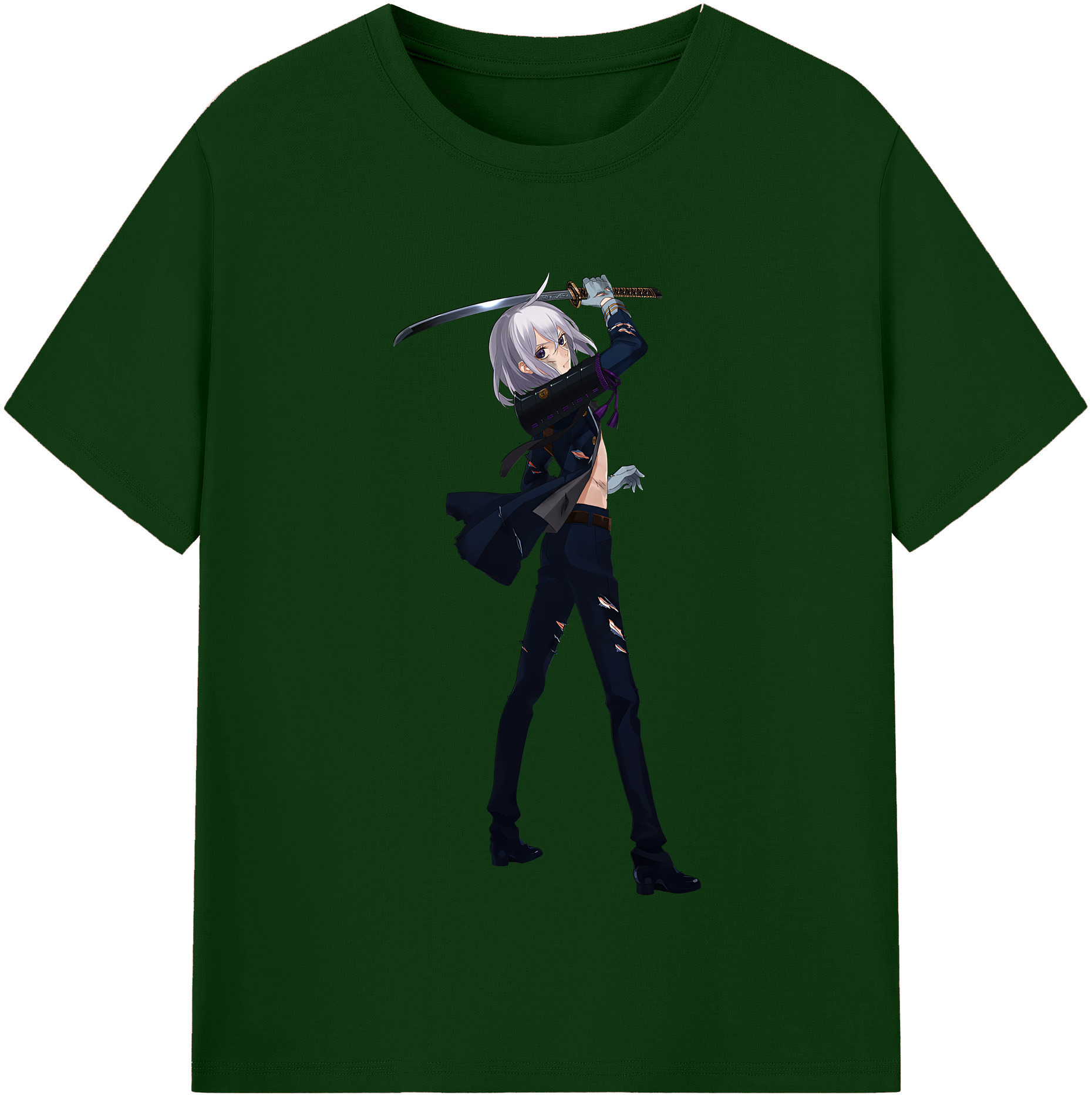 （画像用） 刀剣乱舞 Touken Ranbu 綿100％半袖Tシャツ（フロントプリント）